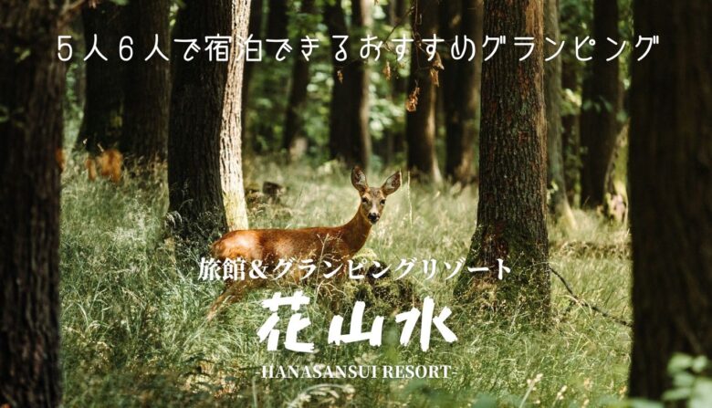 5人6人利用で安いおすすめグランピング 旅館 グランピングリゾート 花山水 関東 22最新 最高な景色を求めて グランピング旅行記